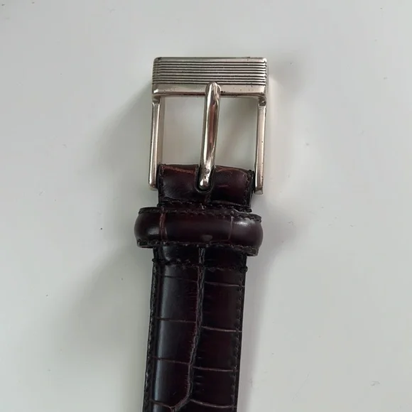 Ralph Lauren brown leather belt - Picture 6 of 10
